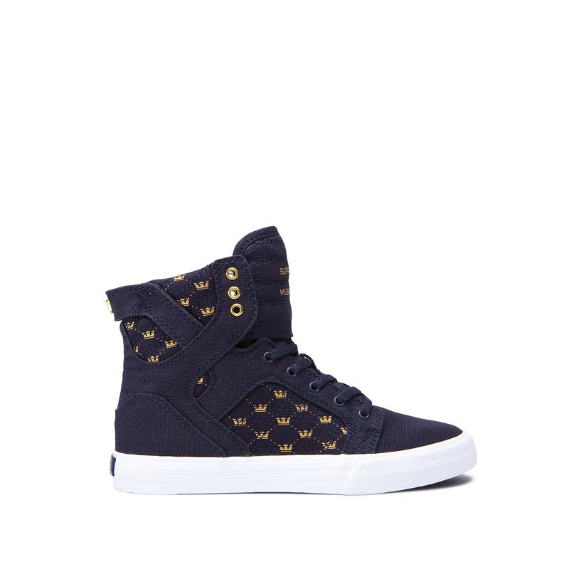 Supra SKYTOP Sneaker High Kinder Navy Online Bestellen QCOJZ2593